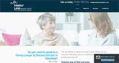 Desktop Screenshot of familylawwakefield.co.uk