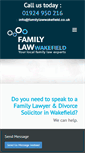 Mobile Screenshot of familylawwakefield.co.uk